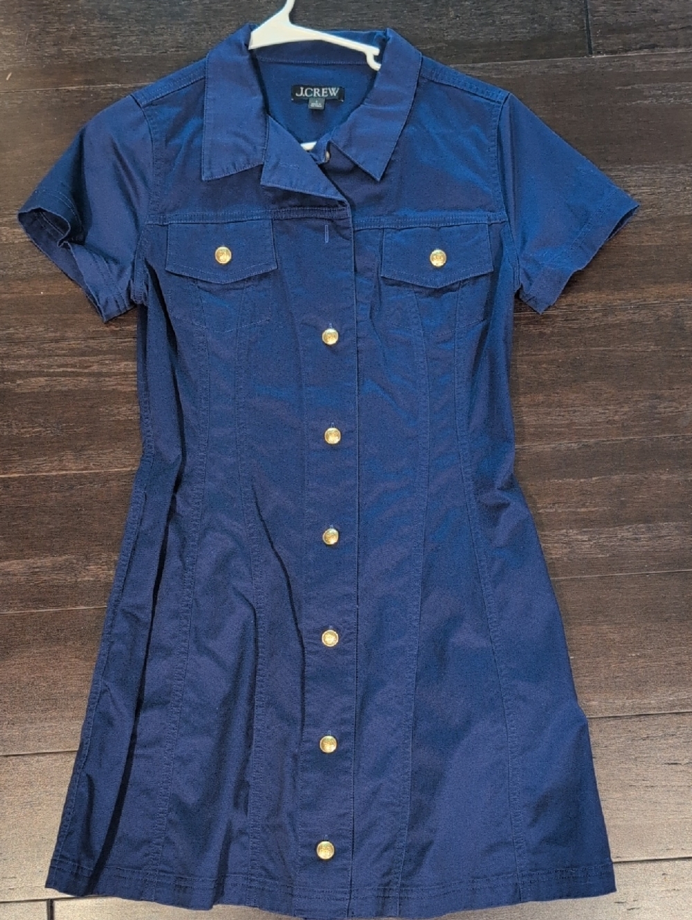 Super Cute Navy Polo Dress (With Pockets!)